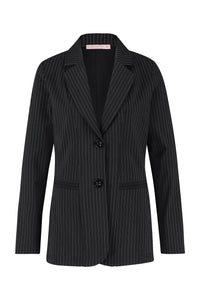 Thumbnail for Studio anneloes jody pinstripe blazer zwart