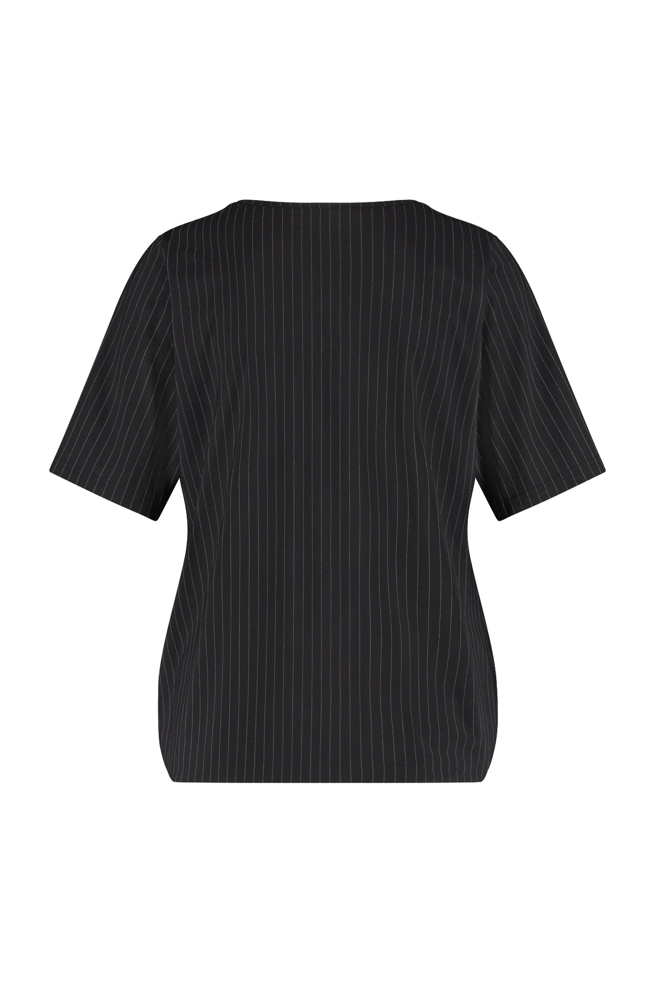 Studio anneloes vicky ssl pinstripe shirt zwart