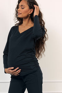 Thumbnail for Studio anneloes maternity shirt blauw