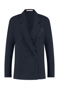 Thumbnail for Studio anneloes violet bonded blazer blauw