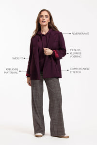 Thumbnail for Studio Anneloes Violet bonded blazer