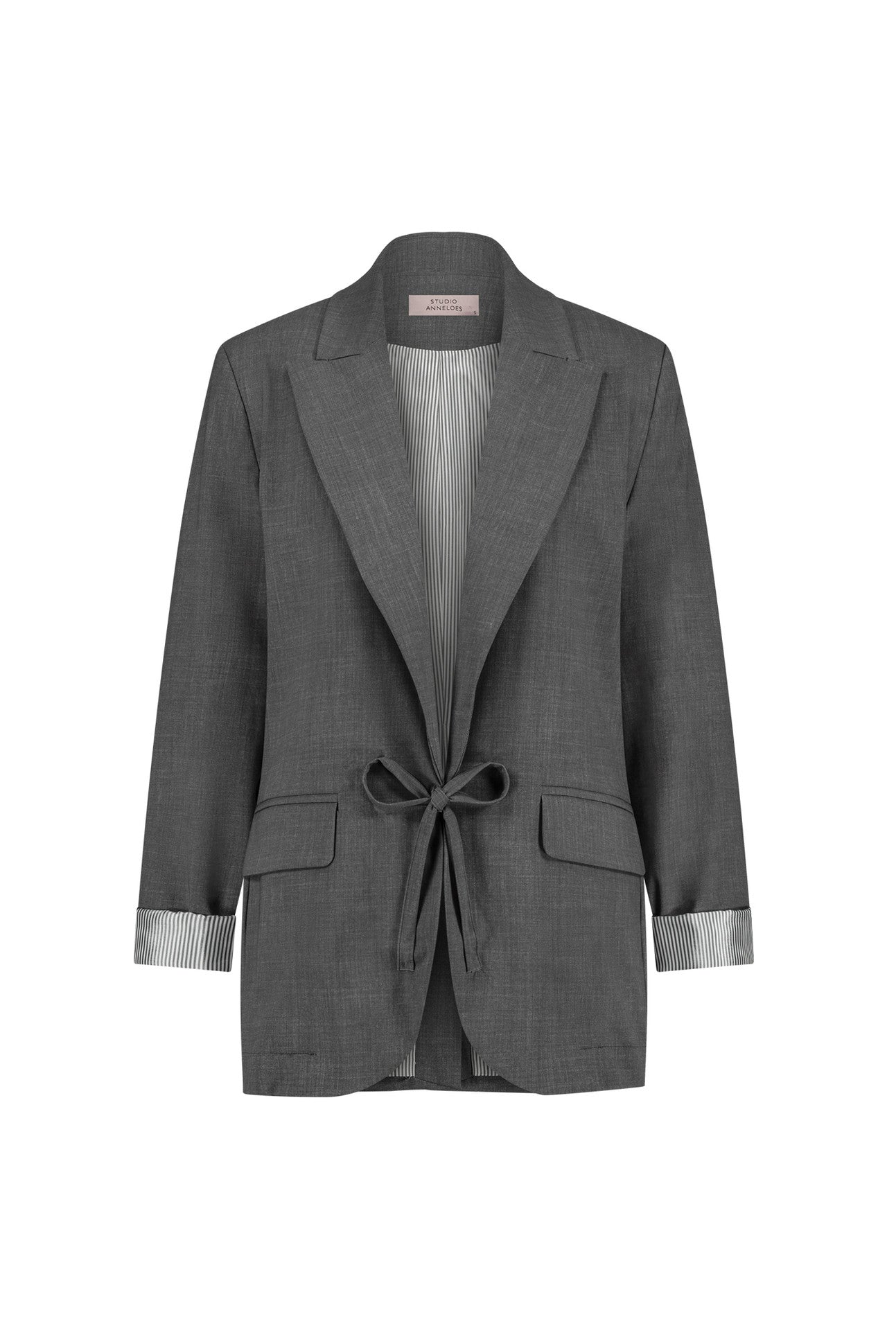 Studio Anneloes Jeni grey melee blazer