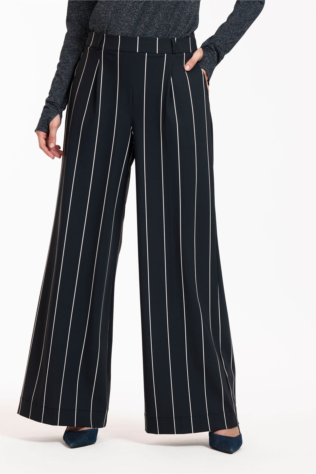 Colette stripe trousers Studio Anneloes