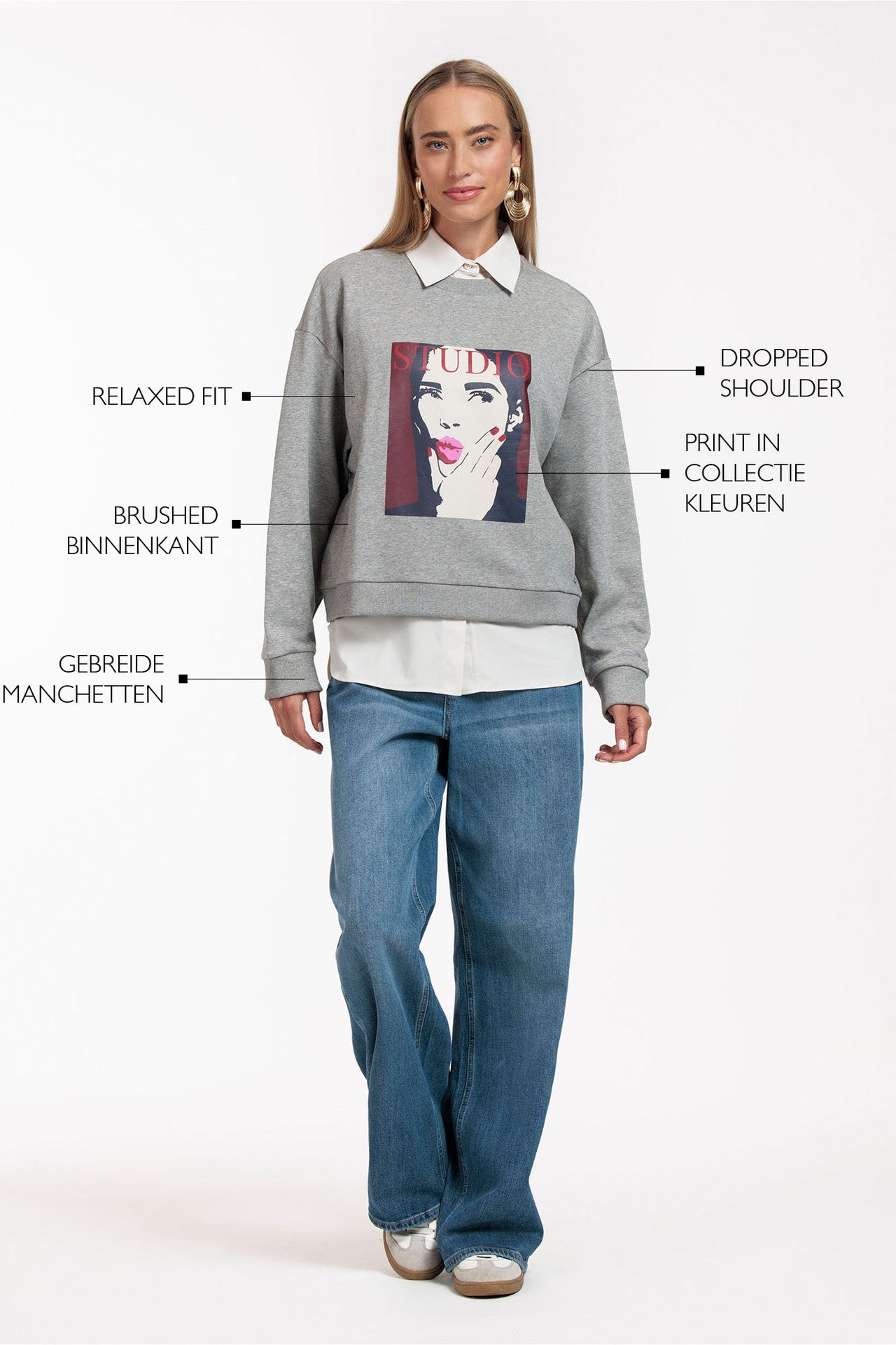 Ninay face sweater Studio Anneloes