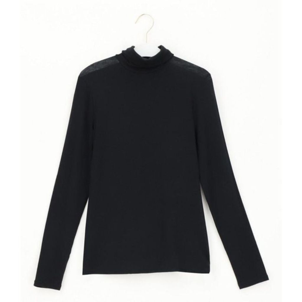 Oroblu turtle neck long sleeve zwart basis