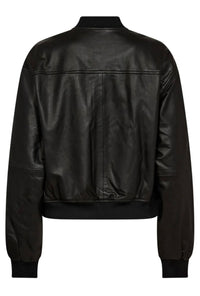 Thumbnail for Co Couture Oversize leather bomber