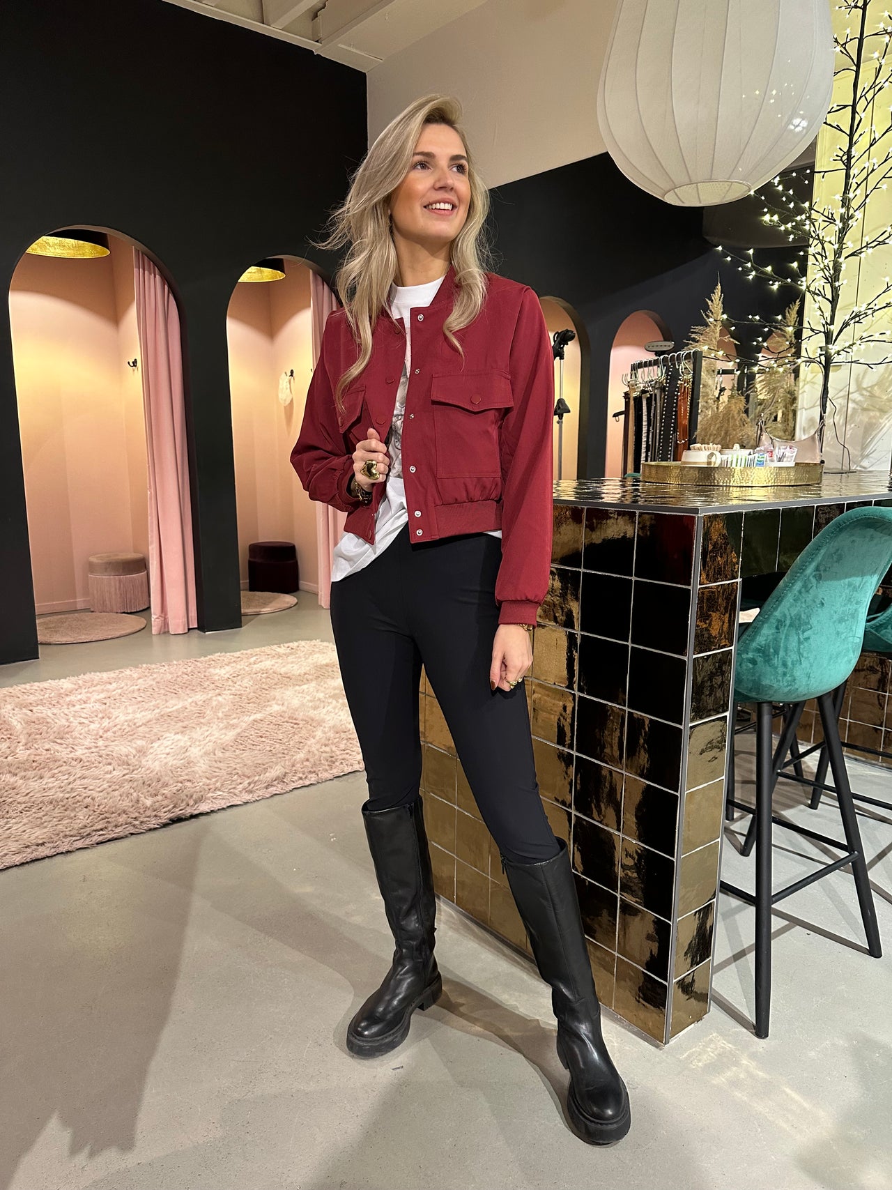 Sisterspoint Garwin jacket bordeaux