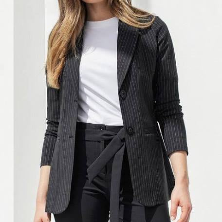 Studio anneloes jody pinstripe blazer zwart