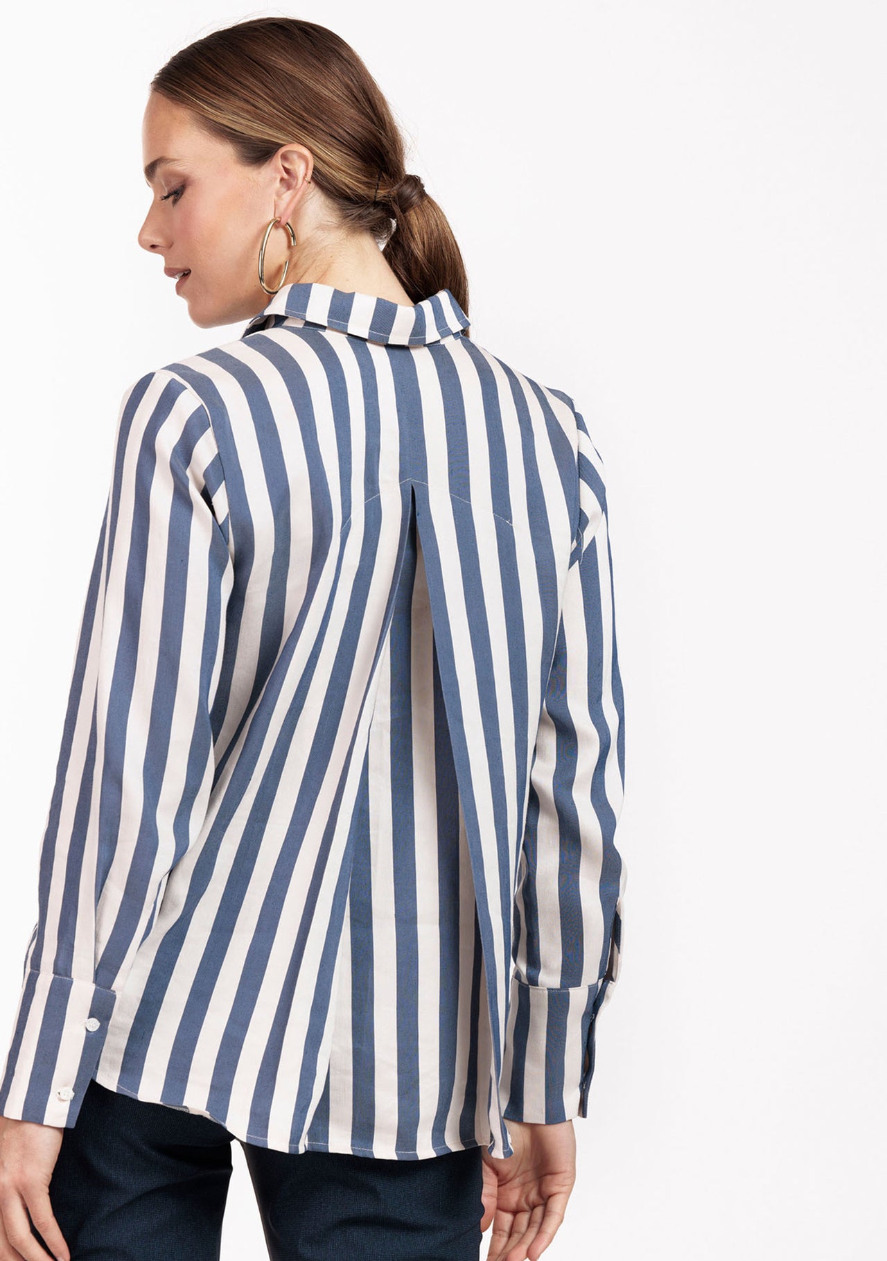 Studio Anneloes Birdy stripe blouse