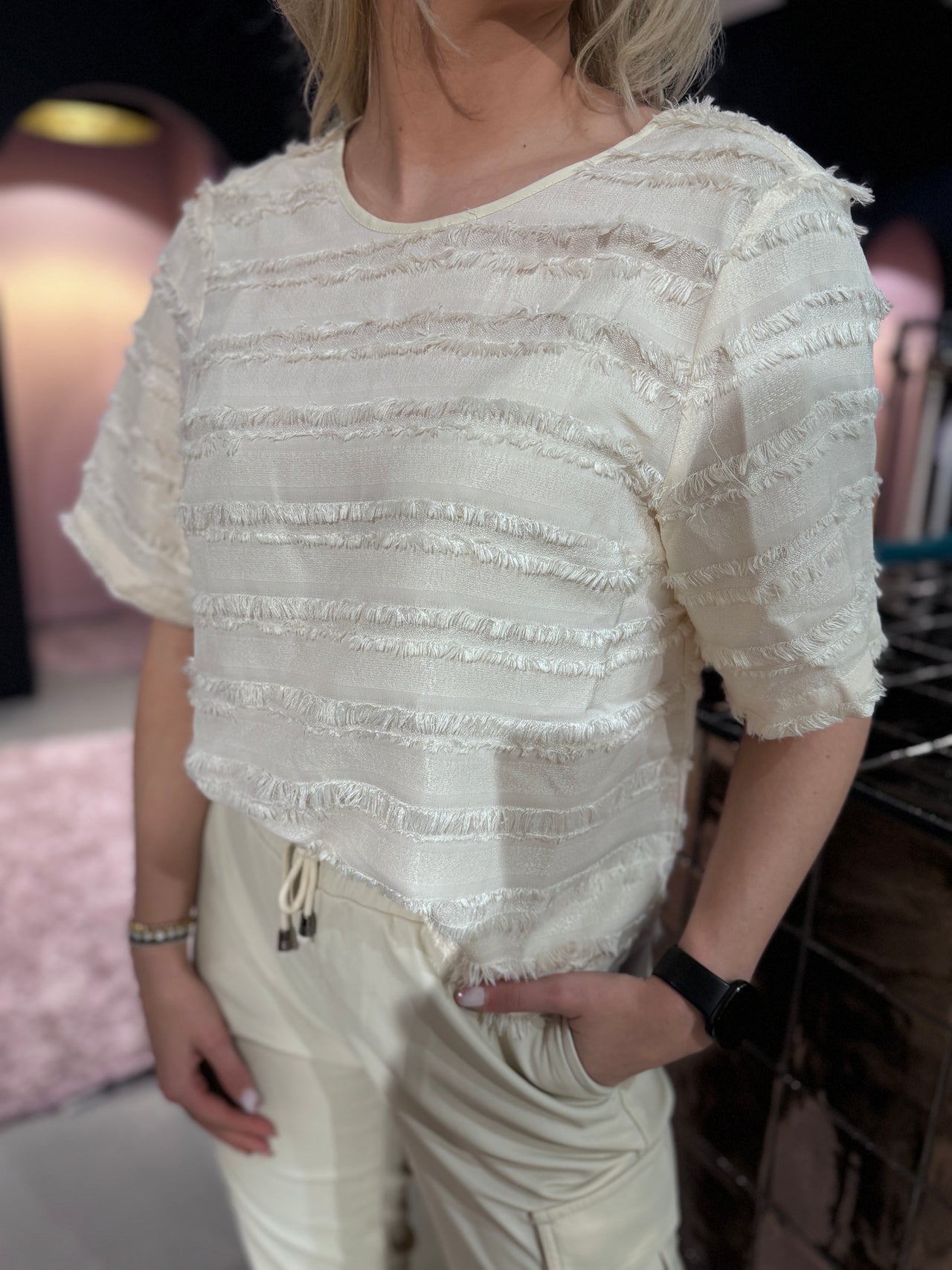 Co couture Belinda blouse