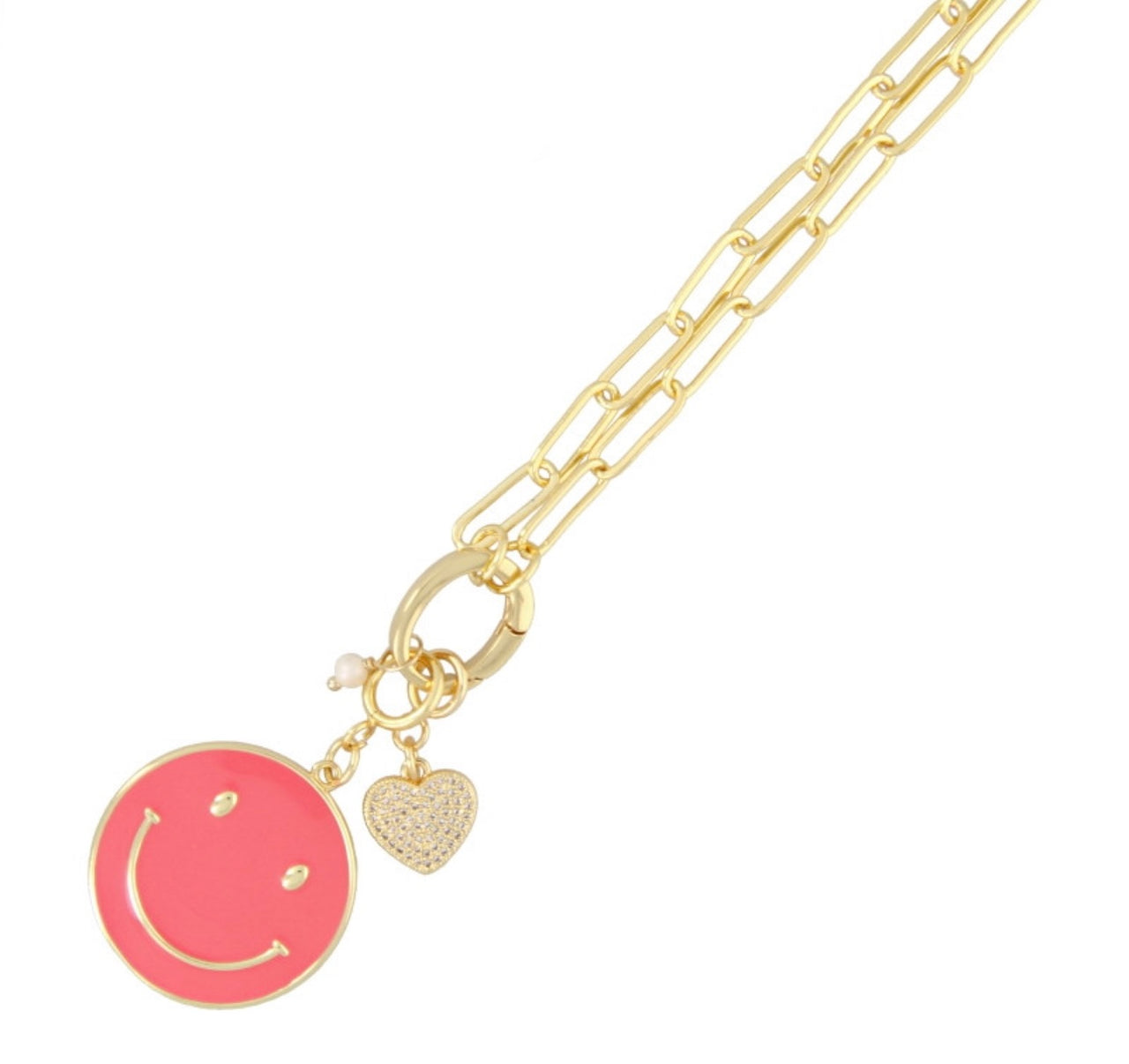 Fushi Ketting schakel smiley