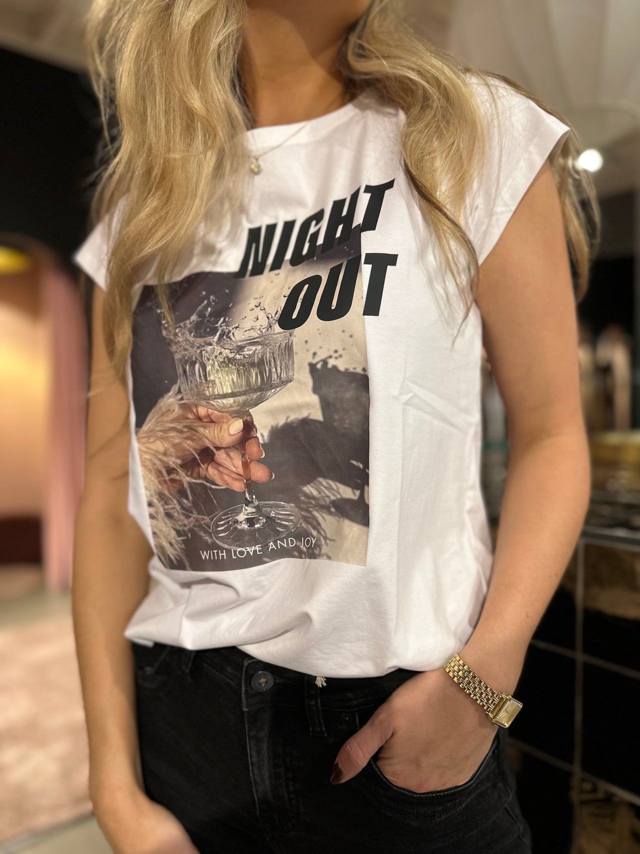 Co couture night out tee