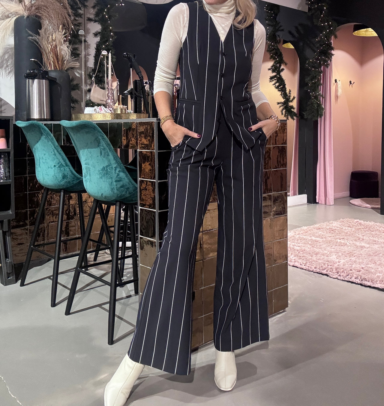 Colette stripe trousers Studio Anneloes