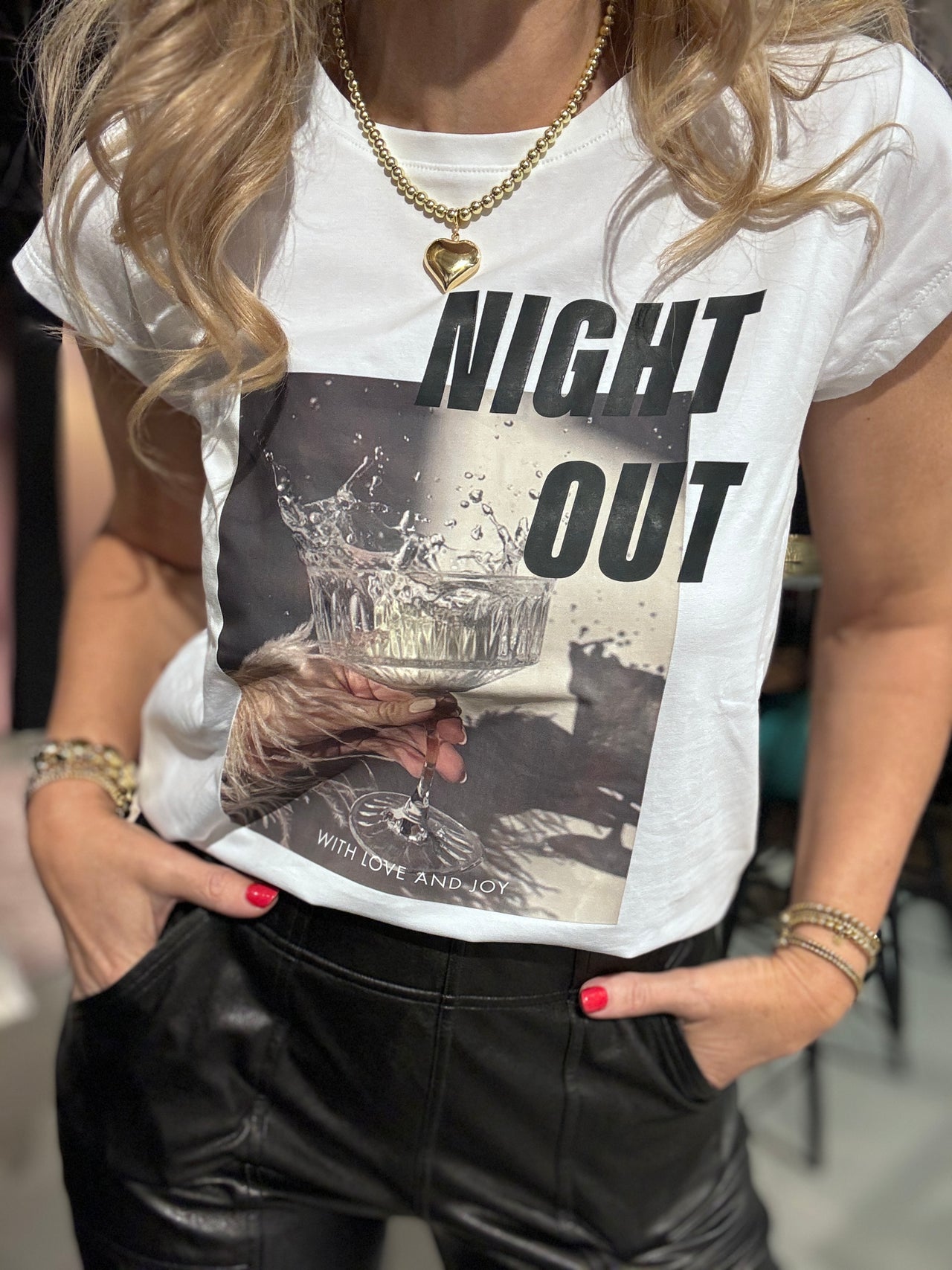 Co couture night out tee