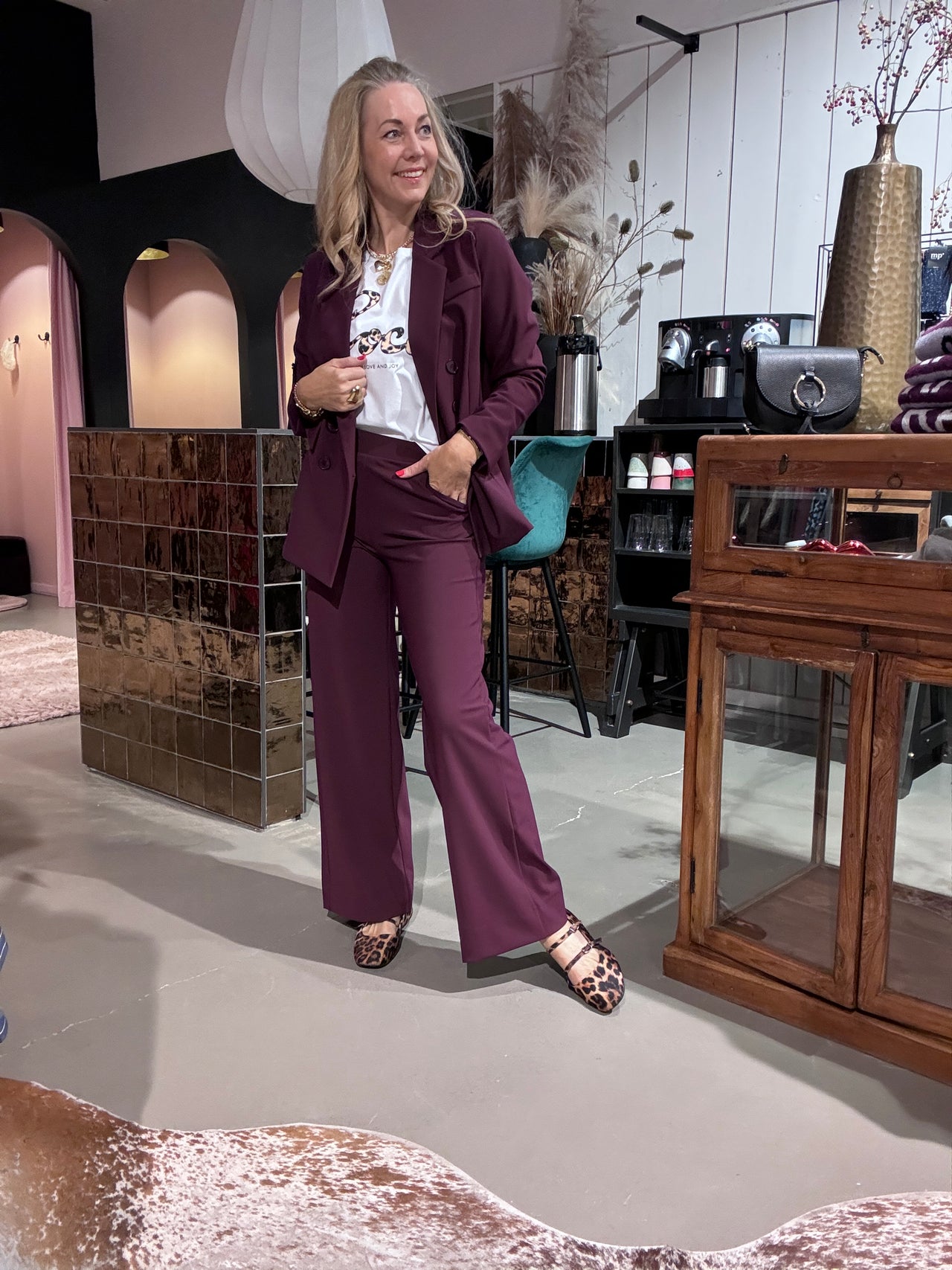 Studio Anneloes Violet bonded blazer