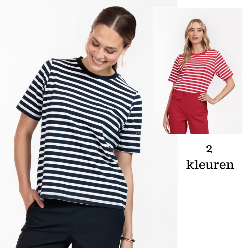 Studio Anneloes Steffie stripe tshirt