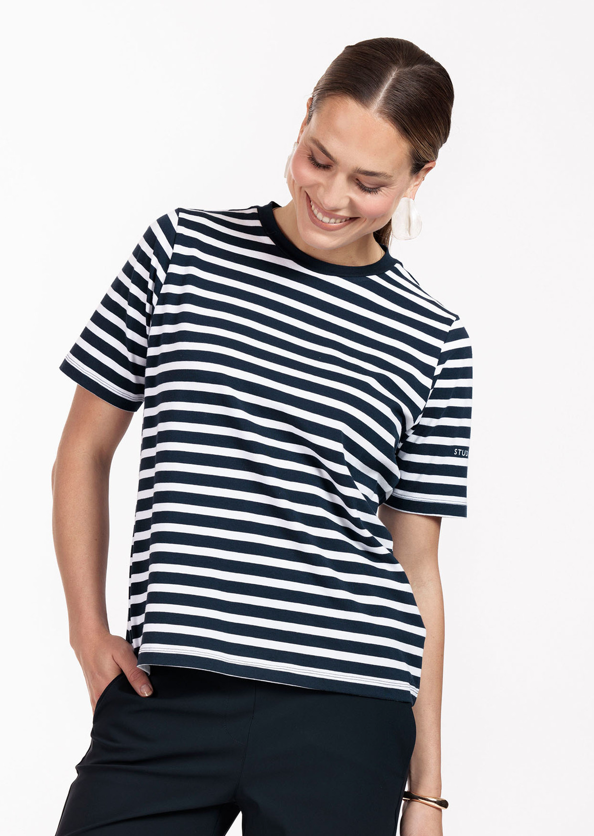 Studio Anneloes Steffie stripe tshirt