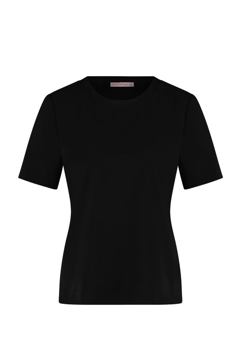 Studio anneloes travel tee zwart