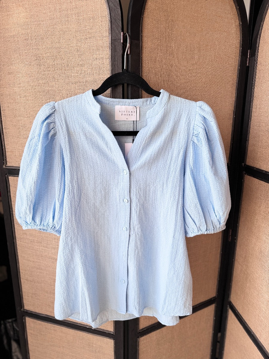 Sisterspoint blouse varia light blue