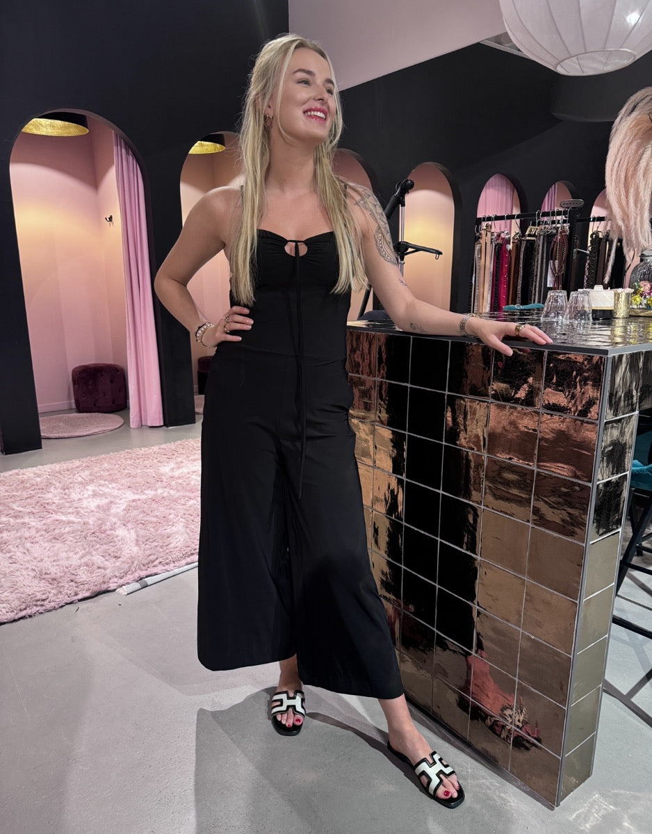 Studio anneloes macey jumpsuit zwart